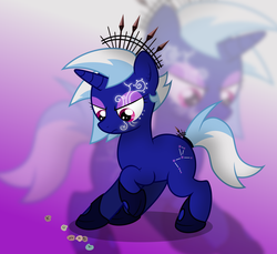 Size: 6000x5500 | Tagged: safe, artist:csillaghullo, oc, oc only, oc:horizon, pony, unicorn, absurd resolution, hoof shoes, raised hoof, runes, solo, tat, zoom layer