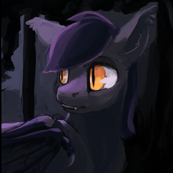 Size: 1147x1147 | Tagged: safe, artist:erijt, oc, oc only, bat pony, pony, portrait, solo