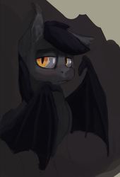 Size: 534x783 | Tagged: safe, artist:erijt, oc, oc only, bat pony, pony, solo