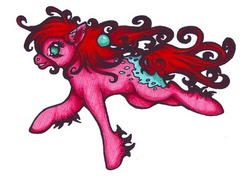 Size: 400x289 | Tagged: safe, artist:sylphofsilence, oc, oc only, earth pony, pony, solo