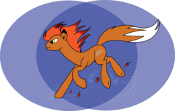 Size: 3333x2121 | Tagged: safe, artist:shadowflashmlp, oc, oc only, earth pony, pony, augmented tail, solo
