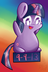 Size: 1333x2000 | Tagged: safe, artist:theimmolatedpoet, twilight sparkle, g4, chubbie, female, solo, style emulation