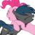 Size: 5000x5000 | Tagged: safe, pinkie pie, oc, oc:speck, bat pony, earth pony, pony, g4, /anon/, absurd resolution, hug, mlpchan, simple background, smiling, transparent background, vector