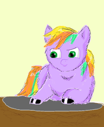 Size: 768x938 | Tagged: safe, artist:waggytail, fluffy pony, fluffy pony original art, solo