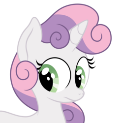 Size: 5384x5384 | Tagged: safe, sweetie belle, g4, absurd resolution, female, simple background, solo, transparent background, vector