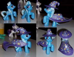 Size: 876x677 | Tagged: safe, artist:tenaflyviper, trixie, g4, blind bag, customized toy, irl, photo, toy