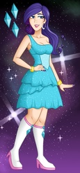 Size: 700x1522 | Tagged: safe, artist:emberfan11, rarity, equestria girls, g4, clothes, dress, fall formal outfits, female, humanized, solo