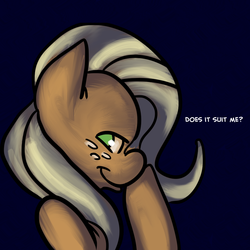 Size: 1000x1000 | Tagged: safe, artist:fauxsquared, applejack, trixie is magic, g4, alternate hairstyle, female, solo
