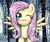 Size: 3232x2712 | Tagged: safe, artist:queensmil3y, fluttershy, g4, female, snow, snowfall, solo, wink