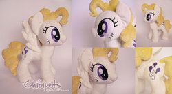 Size: 1204x663 | Tagged: safe, artist:chibi-pets, surprise, g1, g4, g1 to g4, generation leap, irl, photo, plushie, solo
