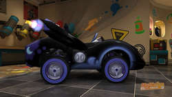 Size: 1024x576 | Tagged: safe, nightmare moon, g4, 3d, kart, modnation racers, no pony