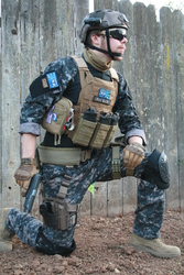 Size: 2592x3888 | Tagged: safe, human, airsoft, cosplay, gun, irl, irl human, new lunar republic, photo, solo