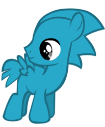 Size: 823x1000 | Tagged: safe, artist:jazzthetwilightgaia, pony, classic sonic, colt, foal, male, ponified, simple background, solo, sonic the hedgehog, sonic the hedgehog (series), transparent background, vector, younger