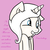 Size: 4900x4900 | Tagged: safe, artist:ivorylace, artist:katiespalace, oc, oc only, oc:ivory lace, pony, unicorn, ask ivory lace, absurd resolution, ask, lip bite, question, solo, special somepony, tumblr