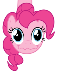 Size: 6000x7604 | Tagged: safe, artist:masem, pinkie pie, g4, pinkie apple pie, absurd resolution, faic, female, simple background, smiling, solo, transparent background, vector