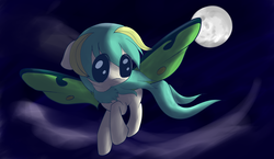 Size: 2985x1736 | Tagged: safe, artist:greeny-nyte, oc, oc only, mothpony, original species, solo