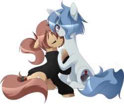 Size: 900x761 | Tagged: safe, artist:haydee, oc, oc only, earth pony, pony, unicorn, female, male, mare, stallion