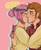 Size: 2748x3314 | Tagged: safe, artist:superlucky13, big macintosh, fluttershy, human, g4, duo, female, humanized, kiss on the lips, kissing, light skin, male, ship:fluttermac, shipping, straight