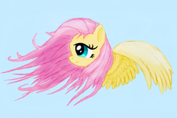 Size: 1049x701 | Tagged: safe, artist:fluttershyfree, fluttershy, g4, female, solo