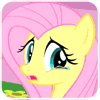 Size: 100x100 | Tagged: safe, artist:kero444, fluttershy, g4, animated, crying, female, sad, small, solo, tiny