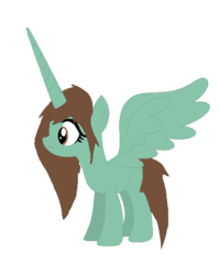 Size: 509x639 | Tagged: safe, artist:rainbowsxarexcool, oc, oc only, alicorn, pony, alicorn oc, solo