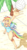 Size: 900x1644 | Tagged: safe, artist:goomzz, rainbow dash, human, g4, barefoot, clothes, eared humanization, feet, female, humanized, light skin, one-piece swimsuit, solo, swimsuit, tailed humanization, traditional art, winged humanization