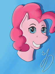 Size: 1800x2400 | Tagged: safe, artist:mythicaljazz, pinkie pie, g4, female, solo