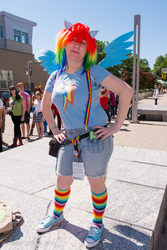 Size: 3684x5520 | Tagged: safe, rainbow dash, human, g4, cosplay, irl, irl human, photo