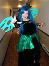 Size: 1536x2048 | Tagged: safe, queen chrysalis, human, g4, cosplay, irl, irl human, photo, solo