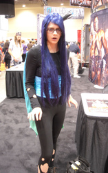 Size: 1288x2048 | Tagged: safe, queen chrysalis, human, g4, cosplay, irl, irl human, photo