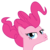 Size: 6000x6000 | Tagged: safe, artist:masem, pinkie pie, g4, my little pony: friendship is magic, pinkie apple pie, absurd resolution, duckface, female, selfie, simple background, solo, transparent background, vector