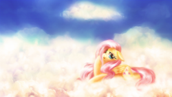 Size: 1920x1080 | Tagged: safe, artist:macalaniaa, fluttershy, g4, female, solo, wallpaper