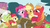 Size: 853x478 | Tagged: safe, screencap, apple bloom, applejack, big macintosh, granny smith, pinkie pie, earth pony, pony, g4, my little pony: friendship is magic, pinkie apple pie, apples to the core, male, stallion