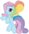 Size: 332x389 | Tagged: safe, artist:colossalstinker, rainbow dash, rainbow dash (g3), g3, g3.5, g4, female, simple background, solo, transparent background