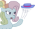 Size: 706x600 | Tagged: safe, artist:colossalstinker, rainbow dash (g3), g3, g3.5, discorded, female, simple background, solo, transparent background, vector