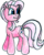 Size: 645x798 | Tagged: safe, artist:stinkek, pinkie pie (g3), earth pony, pony, g3, g3.5, female, mare, simple background, solo, transparent background