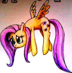 Size: 460x466 | Tagged: safe, artist:colossalstinker, fluttershy, g4, female, solo