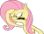 Size: 1162x909 | Tagged: safe, artist:stinkek, fluttershy, .mov, shed.mov, g4, female, simple background, solo, transparent background