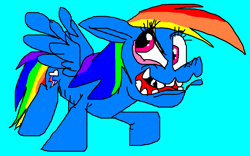 Size: 1116x696 | Tagged: safe, artist:colossalstinker, rainbow dash, g4, female, solo