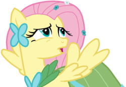 Size: 893x619 | Tagged: safe, artist:colossalstinker, fluttershy, g4, female, simple background, solo, transparent background, vector