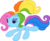 Size: 1000x828 | Tagged: safe, artist:stinkek, rainbow dash (g3), earth pony, pony, g3, g3.5, female, mare, simple background, solo, transparent background, vector