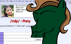 Size: 1320x812 | Tagged: safe, oc, oc:anon stallion, /mlp/, 4chan, 4chan screencap, anon pony, anonpony, butch aardvark, horse news, news, solo
