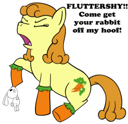 Size: 1500x1450 | Tagged: safe, artist:rasplezs, angel bunny, carrot top, golden harvest, earth pony, pony, g4, clothes, female, mare, simple background, socks, transparent background