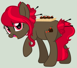 Size: 749x659 | Tagged: safe, artist:pixiehannah, oc, oc only, earth pony, pony, food, solo, truffle, vector