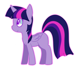 Size: 899x781 | Tagged: safe, artist:pegacornss, twilight sparkle, alicorn, pony, g4, female, mare, simple background, solo, transparent background, twilight sparkle (alicorn)