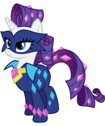 Size: 5000x6000 | Tagged: safe, artist:midnight--blitz, radiance, rarity, pony, unicorn, g4, power ponies (episode), .ai available, absurd resolution, female, horn, mare, power ponies, simple background, solo, transparent background, vector