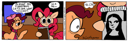 Size: 900x298 | Tagged: safe, artist:bickcomixx, pinkie pie, g4, comic, comic strip