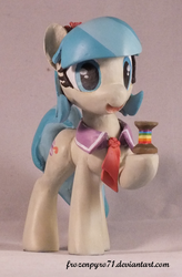 Size: 800x1220 | Tagged: safe, artist:frozenpyro71, coco pommel, g4, rainbow thread, sculpture