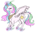 Size: 587x567 | Tagged: safe, artist:magicdawolfy, princess celestia, g4, female, solo