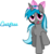 Size: 4609x5000 | Tagged: safe, artist:theshadowstone, oc, oc only, oc:star flower, pony, unicorn, absurd resolution, bow, everfree network, headset, logo, mascot, microphone, simple background, solo, transparent background